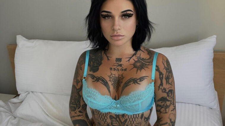 Paige, the rock tattooed babe, is quickly becoming an Instagram sensation.